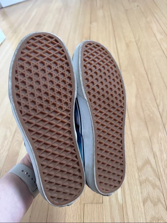 Lot of 2 pairs of Vans slip-ons, Galaxy & Pastel Tie-Dye 6.5 men’s / 8 women’s - Picture 13 of 15